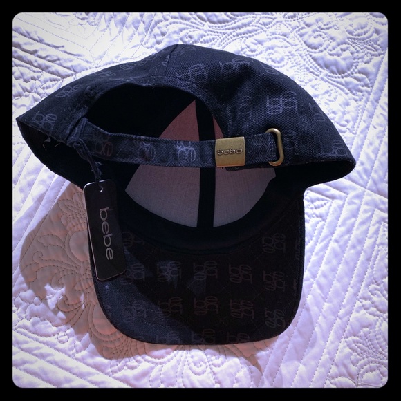 NWT Bebe Logo Black Hat 🧢 - Picture 5 of 5